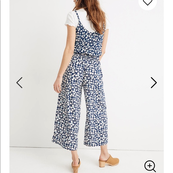 NEW • Madewell • Huston Floral Pull On Crop Pants - Picture 3 of 7